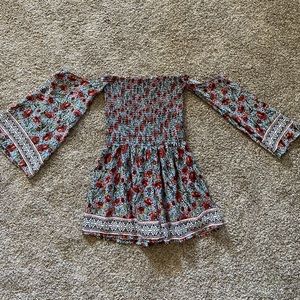 Off the Shoulder Romper